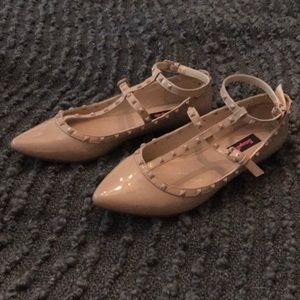 Betseyville by Betsey Johnson studded flats